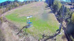 Kamera u nástupu na vlek svah A