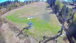 Kamera u nástupu na vlek svah A