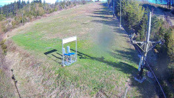 Kamera u nástupu na vlek svah A