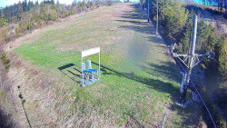 Kamera u nástupu na vlek svah A