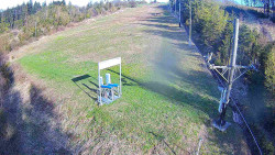 Kamera u nástupu na vlek svah A