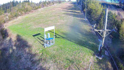 Kamera u nástupu na vlek svah A