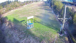 Kamera u nástupu na vlek svah A