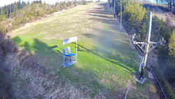 Kamera u nástupu na vlek svah A