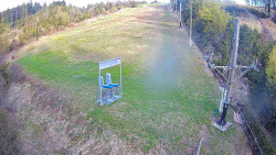 Kamera u nástupu na vlek svah A