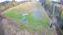 Kamera u nástupu na vlek svah A