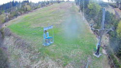 Kamera u nástupu na vlek svah A