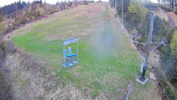 Kamera u nástupu na vlek svah A