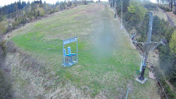 Kamera u nástupu na vlek svah A