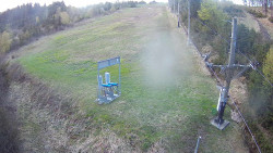 Kamera u nástupu na vlek svah A