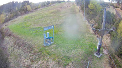 Kamera u nástupu na vlek svah A