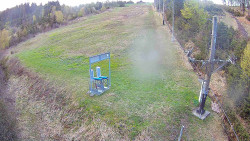 Kamera u nástupu na vlek svah A