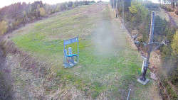 Kamera u nástupu na vlek svah A