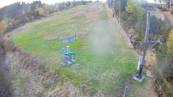 Kamera u nástupu na vlek svah A