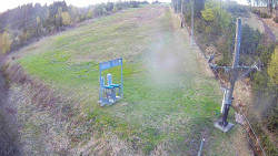 Kamera u nástupu na vlek svah A