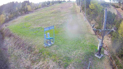 Kamera u nástupu na vlek svah A