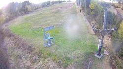 Kamera u nástupu na vlek svah A