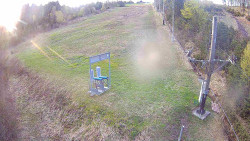 Kamera u nástupu na vlek svah A