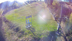 Kamera u nástupu na vlek svah A