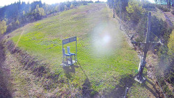 Kamera u nástupu na vlek svah A