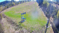 Kamera u nástupu na vlek svah A