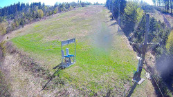 Kamera u nástupu na vlek svah A