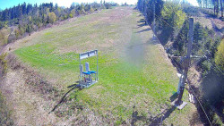 Kamera u nástupu na vlek svah A