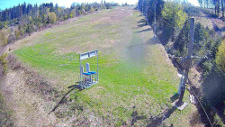 Kamera u nástupu na vlek svah A