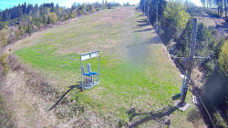 Kamera u nástupu na vlek svah A