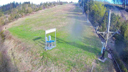 Kamera u nástupu na vlek svah A