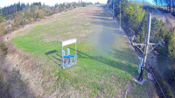 Kamera u nástupu na vlek svah A