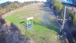 Kamera u nástupu na vlek svah A