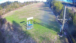 Kamera u nástupu na vlek svah A