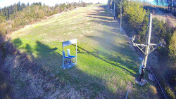 Kamera u nástupu na vlek svah A