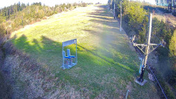 Kamera u nástupu na vlek svah A