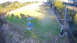 Kamera u nástupu na vlek svah A