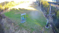 Kamera u nástupu na vlek svah A