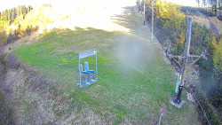 Kamera u nástupu na vlek svah A