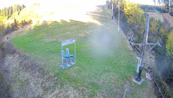 Kamera u nástupu na vlek svah A