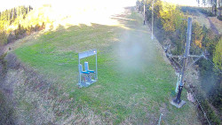 Kamera u nástupu na vlek svah A