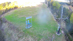 Kamera u nástupu na vlek svah A