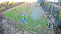 Kamera u nástupu na vlek svah A