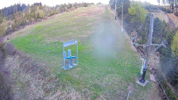 Kamera u nástupu na vlek svah A