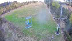 Kamera u nástupu na vlek svah A