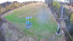 Kamera u nástupu na vlek svah A