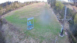 Kamera u nástupu na vlek svah A