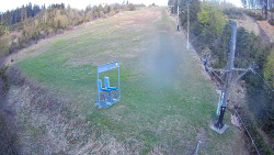 Kamera u nástupu na vlek svah A