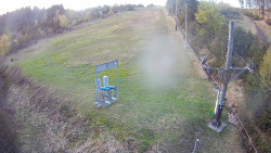 Kamera u nástupu na vlek svah A