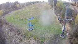 Kamera u nástupu na vlek svah A