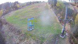 Kamera u nástupu na vlek svah A